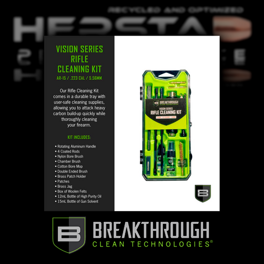 Breakthrough Rifle Cleaning Kit, AR-15, 5.56mm, & .223 Caliber