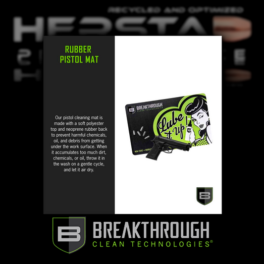 Breakthrough Handgun Mat, 17"L x 11"W