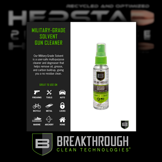 Breakthrough Military-Grade Solvent, 2oz Bottle