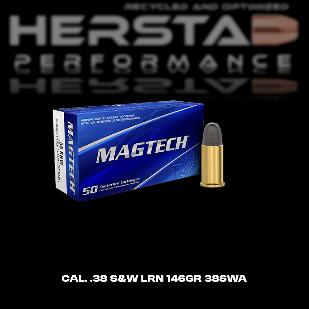 cal. .38 S&W LRN 146gr 38SWA