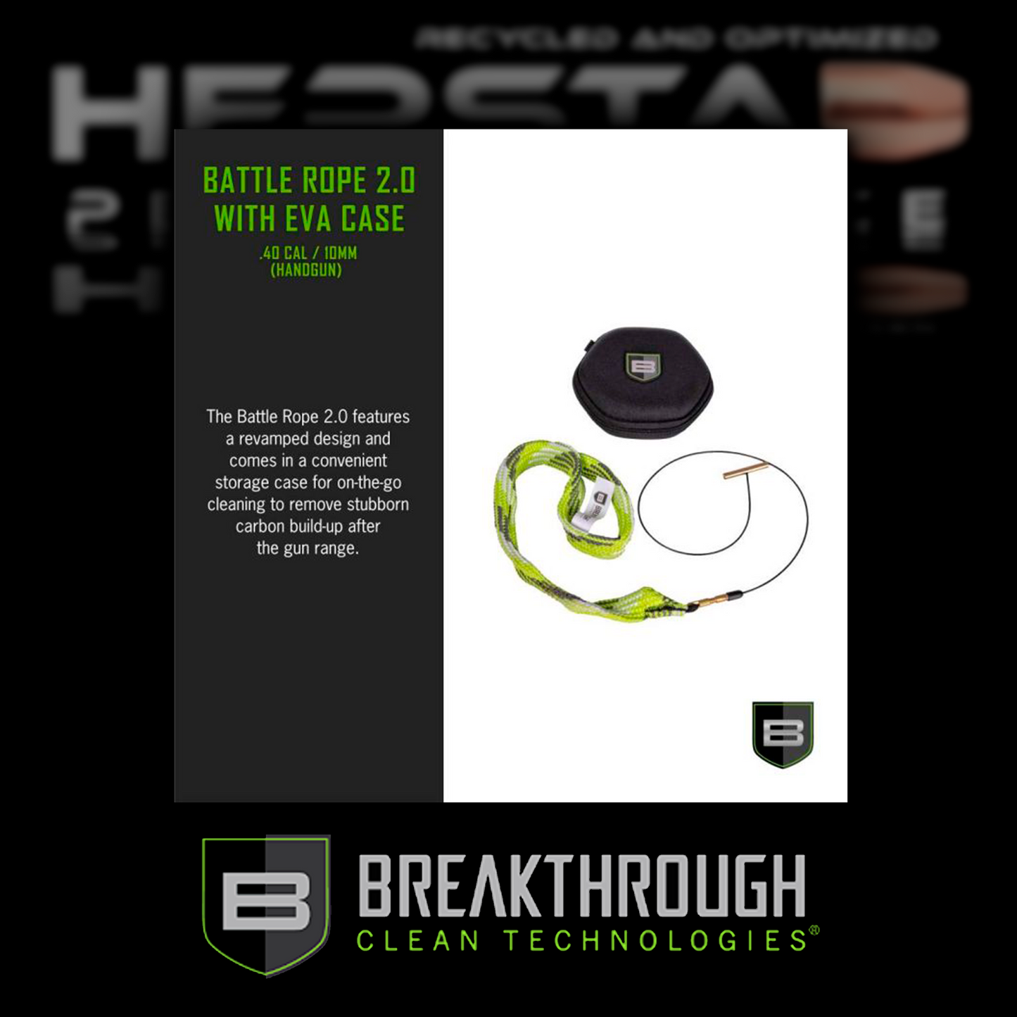 Breakthrough Battle Rope. .40 S&W & 10mm