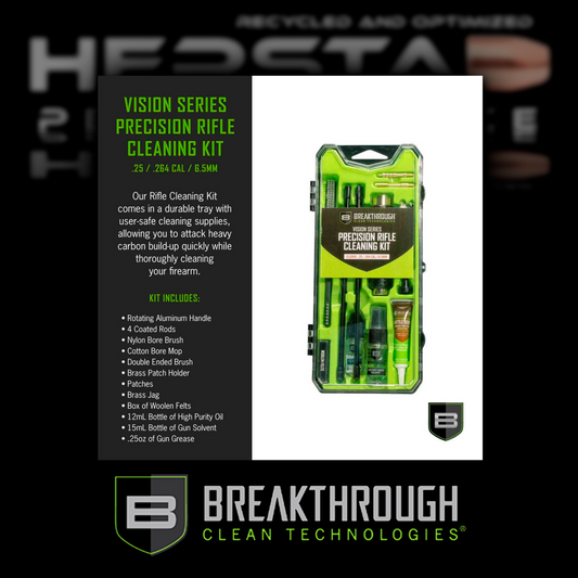 Breakthrough Rifle Cleaning Kit, .25 Caliber & 6.5mm