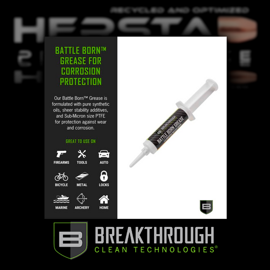 Breakthrough Battle Born Grease w/ PTFE Syringe, CLAER
