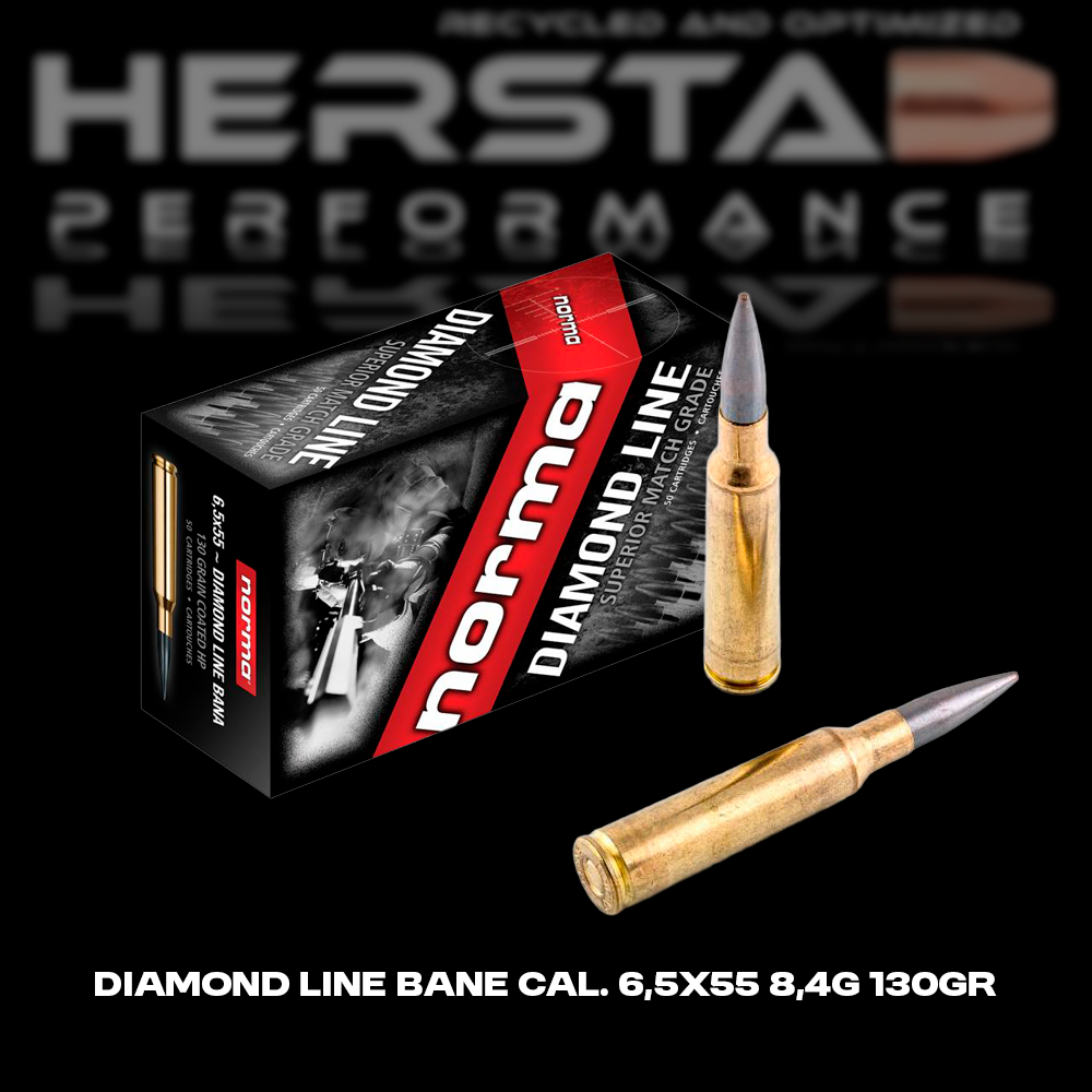Diamond line bane cal. 6,5x55 8,4g 130gr