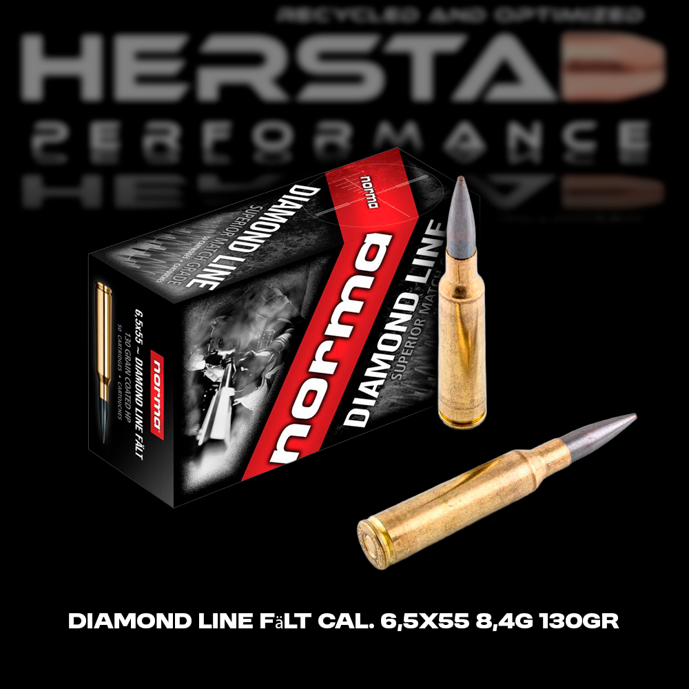 Diamond line fält cal. 6,5x55 8,4g 130gr