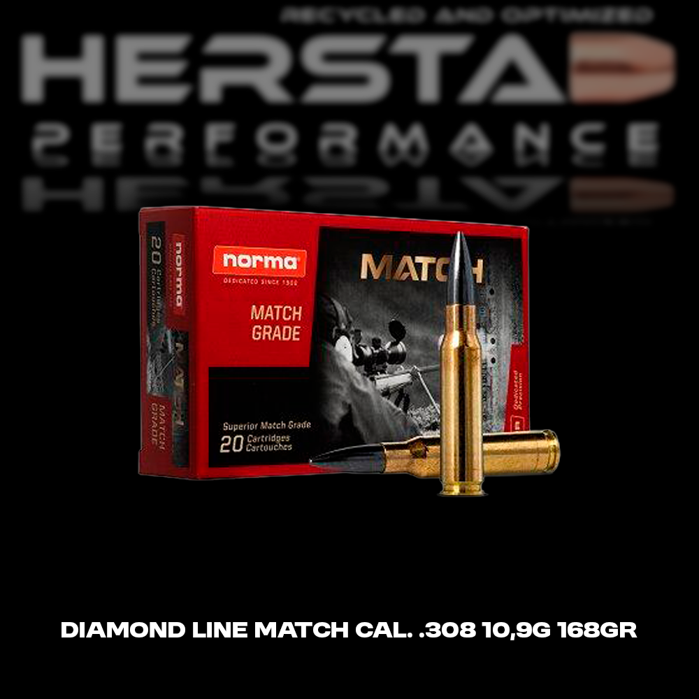 Diamond line match cal. .308 10,9g 168gr