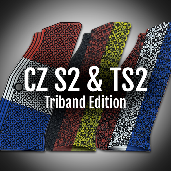 CZ Shadow 2 & TS2/3 - Triband Flag Edition