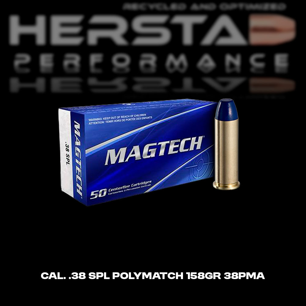 cal. .38 SPL Polymatch 158gr 38PMA